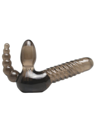 Strapless Strap-On with Anal Stimulator